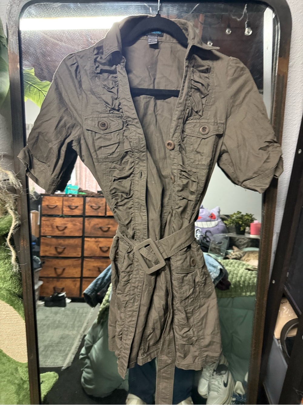 Y2K love culture dress / coat l